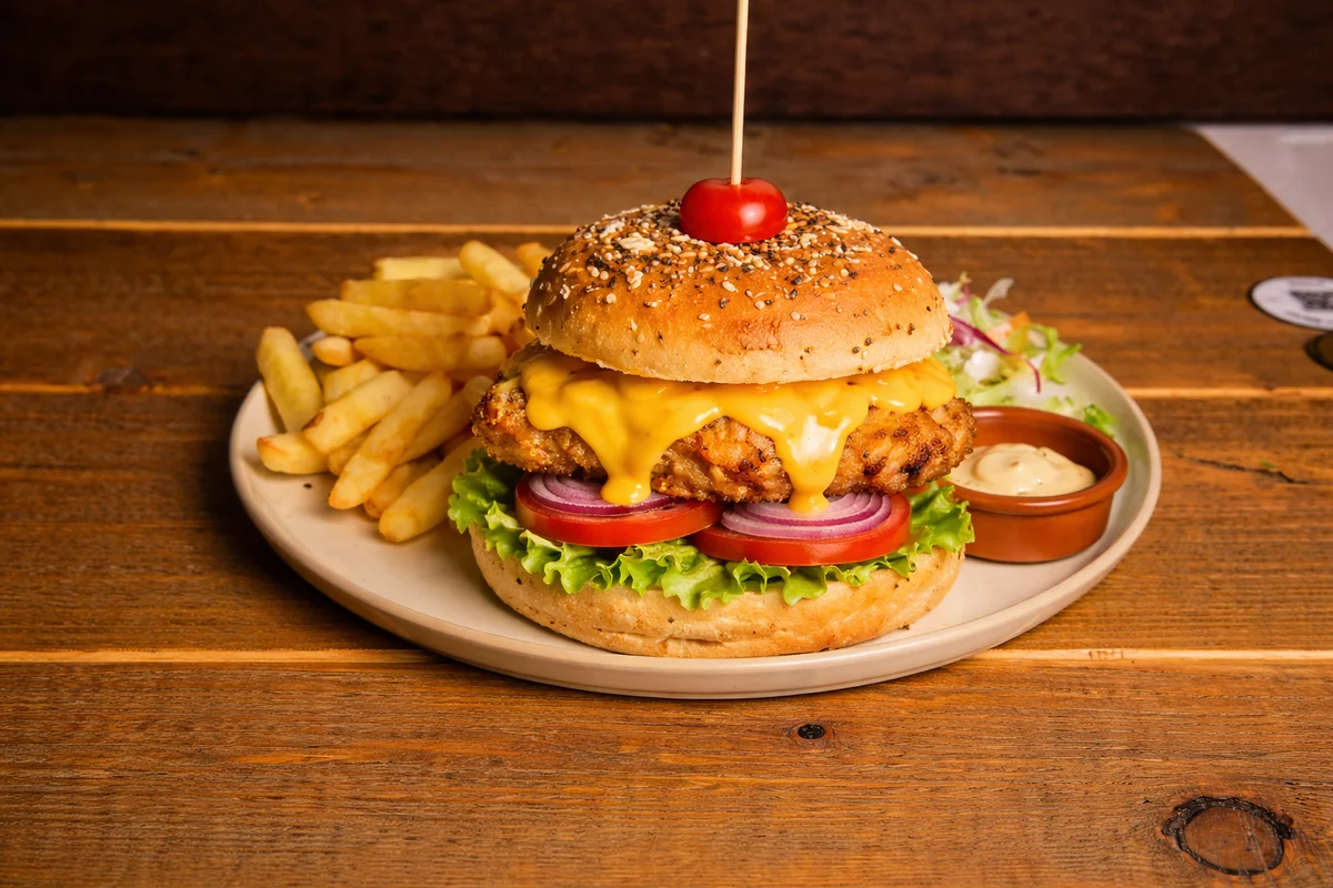 burger chicken